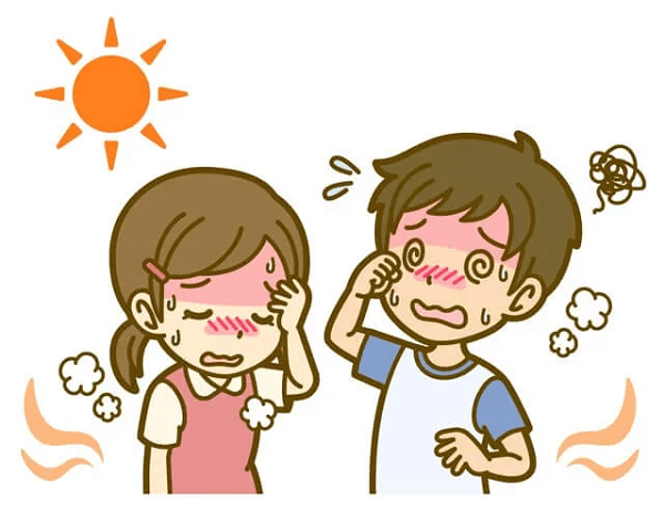 nắng nóng gây khó chịu