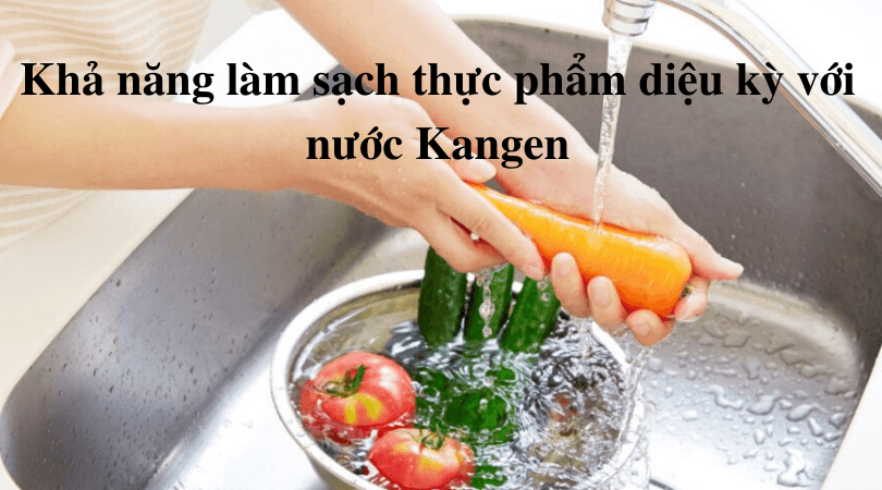 nước ion kiềm kangen