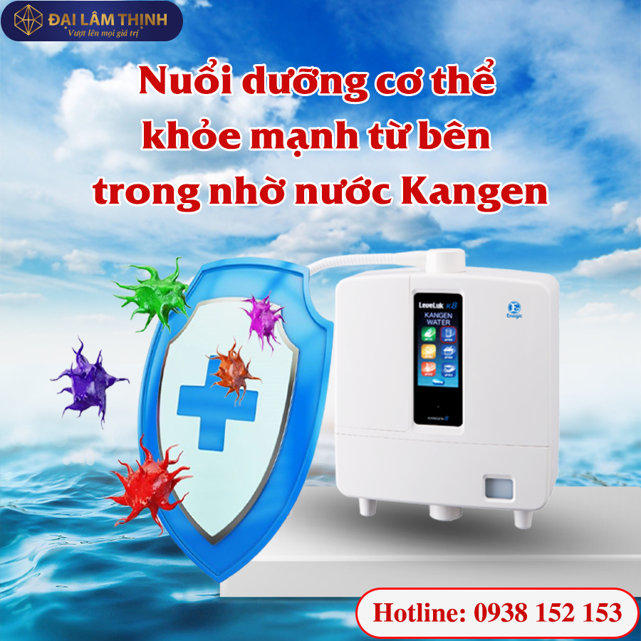 nâng cao sức khỏe nhờ nước kangen