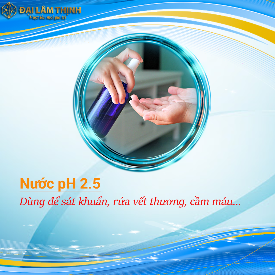 Công dụng của nước Kangen pH 2.5